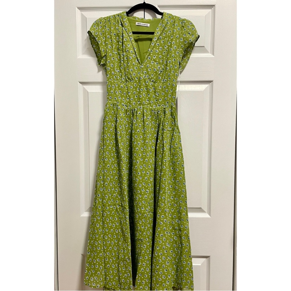 Reformation Alisa Dress in Arlo